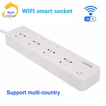 BroadLink MP1 Smart Power Strip Socket Separately Controllable WiFi Smart Socket 4-Outlet Power Socket for Smart Automation
BroadLink MP1 Smart Power Strip Socket Separately Controllable WiFi Smart Socket 4-Outlet Power Socket for Smart Automation