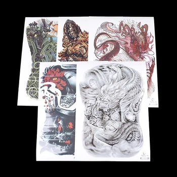 1 Sheet Waterproof Big Large Full Back Chest Tattoo Sticker Wolf Tiger Dragon Body Art Temporary For Women Men Tattoo
1 Sheet Waterproof Big Large Full Back Chest Tattoo Sticker Wolf Tiger Dragon Body Art Temporary For Women Men Tattoo