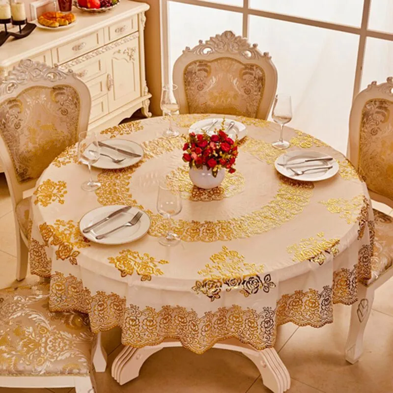 180cm PVC round tablecloth, High quality banquet hot stamping tablecloth.Waterproof and oil resistant PVC tablecloth
180cm PVC round tablecloth, High quality banquet hot stamping tablecloth.Waterproof and oil resistant PVC tablecloth
