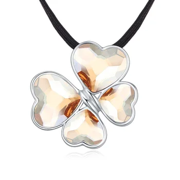 New Designs Love Heart Clover Necklaces & Pendants For Best Friends Gift Crystals from Swarovski Chain Necklace Jewelry
New Designs Love Heart Clover Necklaces & Pendants For Best Friends Gift Crystals from Swarovski Chain Necklace Jewelry