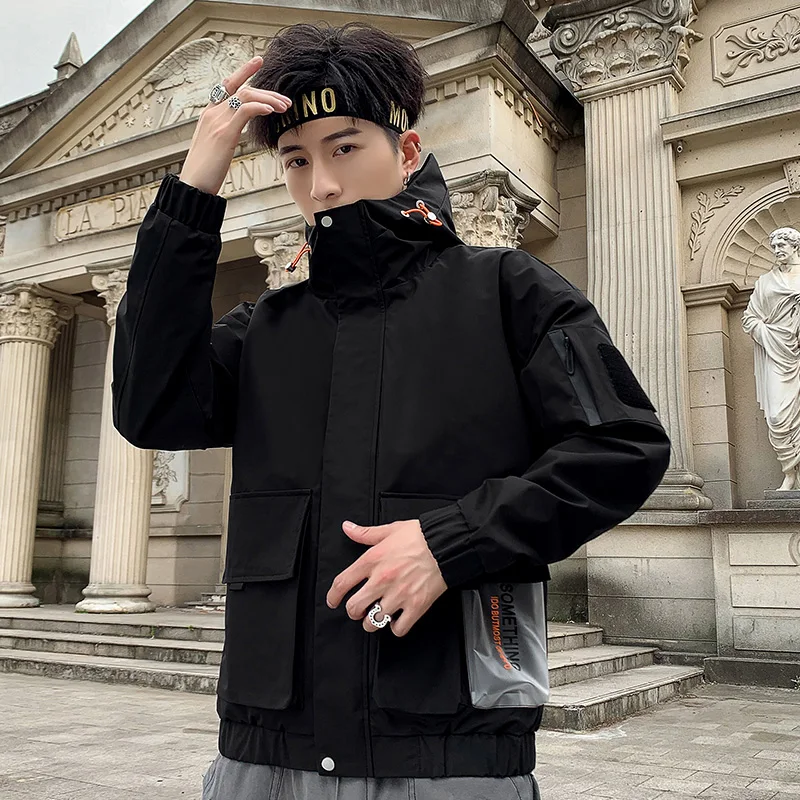 2019 Autumn Jackets Mens Pilot Bomber Jacket Male Baseball Hip Hop Coats Fit Coat Brand Jaqueta Masculino Casual Turtleneck
2019 Autumn Jackets Mens Pilot Bomber Jacket Male Baseball Hip Hop Coats Fit Coat Brand Jaqueta Masculino Casual Turtleneck