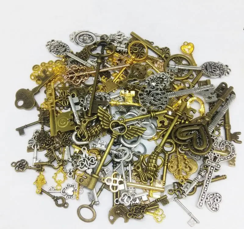 100 grams alloy punk mini keys mixed package for lighter jeans phone case cap shoe decoration diy craft accessories
100 grams alloy punk mini keys mixed package for lighter jeans phone case cap shoe decoration diy craft accessories