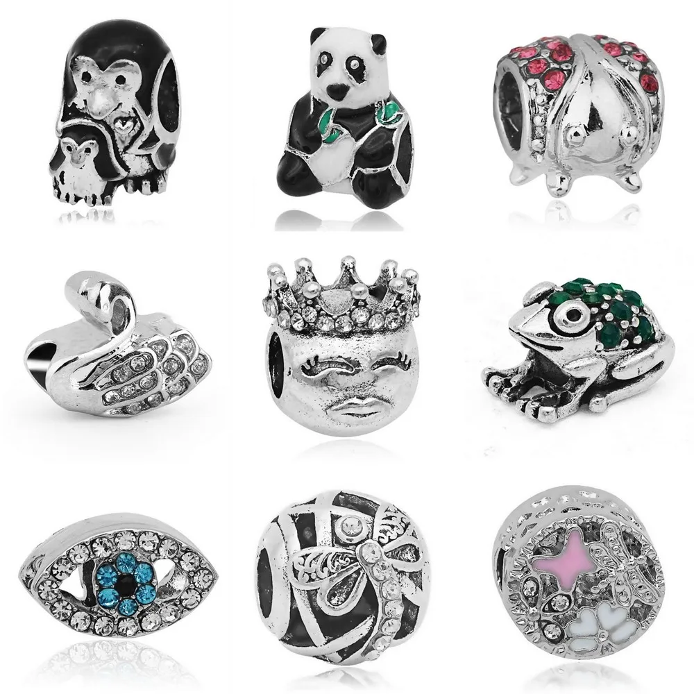 European Fashion New Gift Original Animal Panda frog Dragonfly Bead Fit Pandora Charm Bracelet Women Necklace Pendant
European Fashion New Gift Original Animal Panda frog Dragonfly Bead Fit Pandora Charm Bracelet Women Necklace Pendant