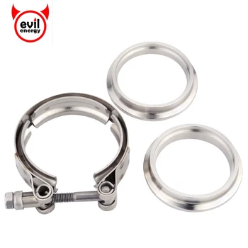 evil energy 2.5" Universal 304 Steel Stainless V-band Bolt Clamp Female Male Flange For Turbo Exhaust Down Pipe
evil energy 2.5" Universal 304 Steel Stainless V-band Bolt Clamp Female Male Flange For Turbo Exhaust Down Pipe