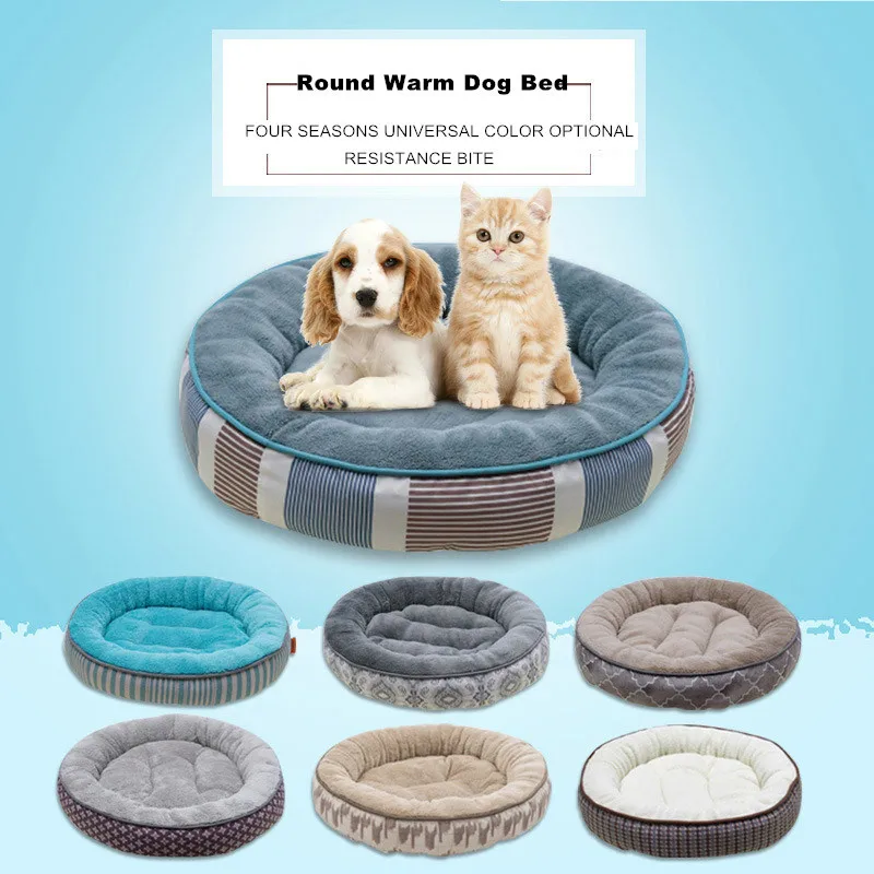 Cheap Round Pet Beds For Small Dogs Soft Velvet Puppy Chihuahua Kennel Cat Mat Cushion House Thick Warm Dog Pad Cozy Nest S,M,L
Cheap Round Pet Beds For Small Dogs Soft Velvet Puppy Chihuahua Kennel Cat Mat Cushion House Thick Warm Dog Pad Cozy Nest S,M,L