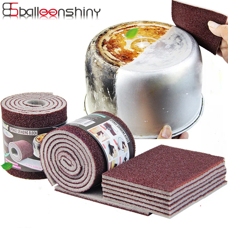 BalleenShiny Emery Rag Nano Dish-washing Sponge Scrub Pot Cleaning Brush Cooking Utensil Rust Remove Kitchen Scouring Pad
BalleenShiny Emery Rag Nano Dish-washing Sponge Scrub Pot Cleaning Brush Cooking Utensil Rust Remove Kitchen Scouring Pad