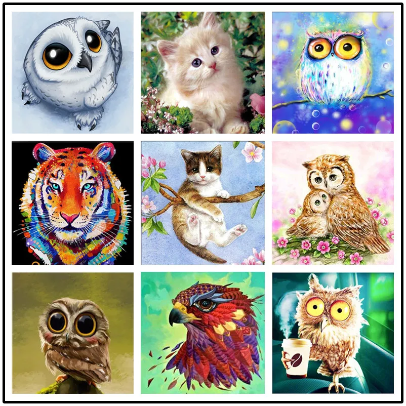 LUOVIZEM Diamond Embroidery Owl Diy 5D Diamond Painting Mosaic Cartoon Cute Pet Animal Handmade Diamond Cross Stitch Set L453
LUOVIZEM Diamond Embroidery Owl Diy 5D Diamond Painting Mosaic Cartoon Cute Pet Animal Handmade Diamond Cross Stitch Set L453