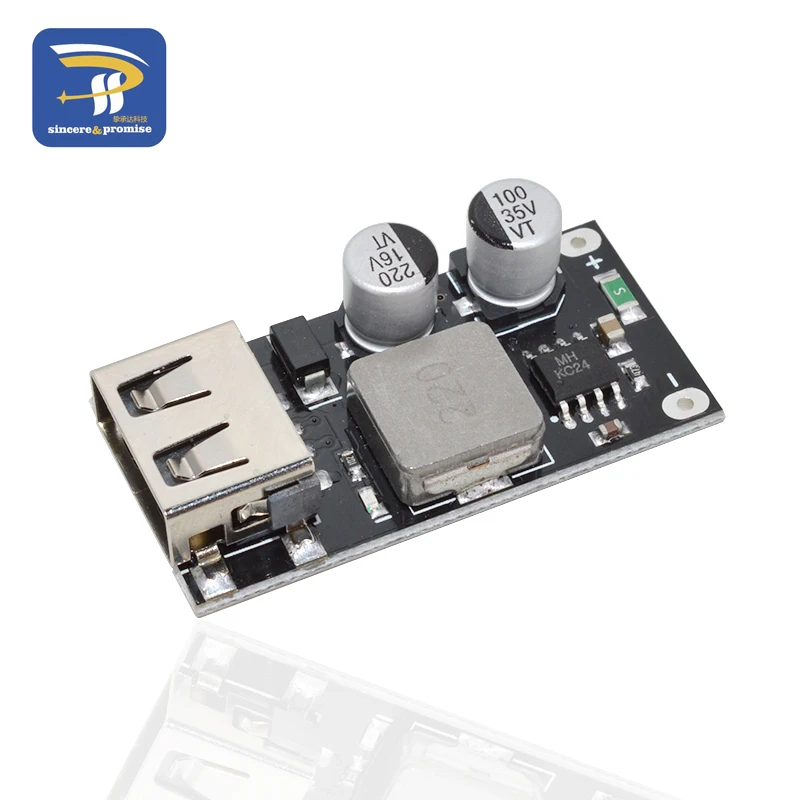 KC24 QC3.0 1 2 4 Way DC-DC Buck Converter Charging Step Down Module 6-32V 9V 12V 24V to Fast Quick Charger Circuit Board 3V 5V
KC24 QC3.0 1 2 4 Way DC-DC Buck Converter Charging Step Down Module 6-32V 9V 12V 24V to Fast Quick Charger Circuit Board 3V 5V