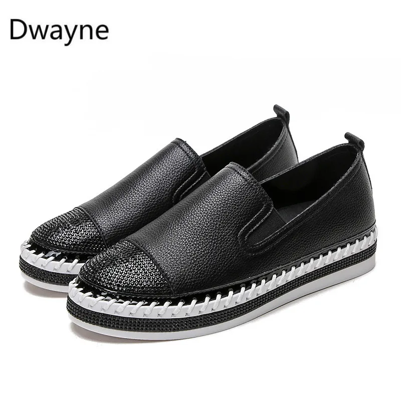 Dwayne 2019 Spring New Womens Flats Student Single Shoes Fashion Rhinestones White Shoes Flat Platform Loafers Maternity shoes
Dwayne 2019 Spring New Womens Flats Student Single Shoes Fashion Rhinestones White Shoes Flat Platform Loafers Maternity shoes