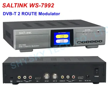 100% Original SATLINK WS-7992 Modulator 2 Route Input Modulator HD DVB-T Modulator RF
100% Original SATLINK WS-7992 Modulator 2 Route Input Modulator HD DVB-T Modulator RF