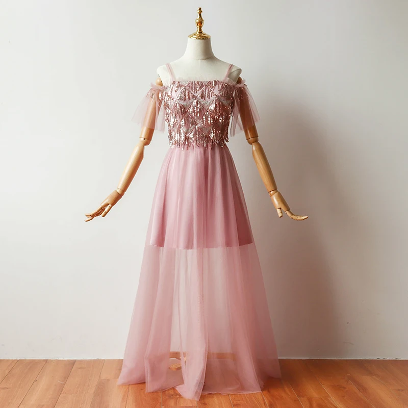 Sexy Club Patchwork Floor-length Mesh Tender Embroidery Tassels Sequin Host Banquet Women Long Party Dresses Christmas Dress
Sexy Club Patchwork Floor-length Mesh Tender Embroidery Tassels Sequin Host Banquet Women Long Party Dresses Christmas Dress