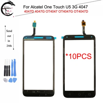 10PCS Touch Panel For Alcatel One Touch U5 3G 4047 4047D 4047G OT4047 OT4047G OT4047D Sensor Digitizer Screen With Flex Cable
10PCS Touch Panel For Alcatel One Touch U5 3G 4047 4047D 4047G OT4047 OT4047G OT4047D Sensor Digitizer Screen With Flex Cable