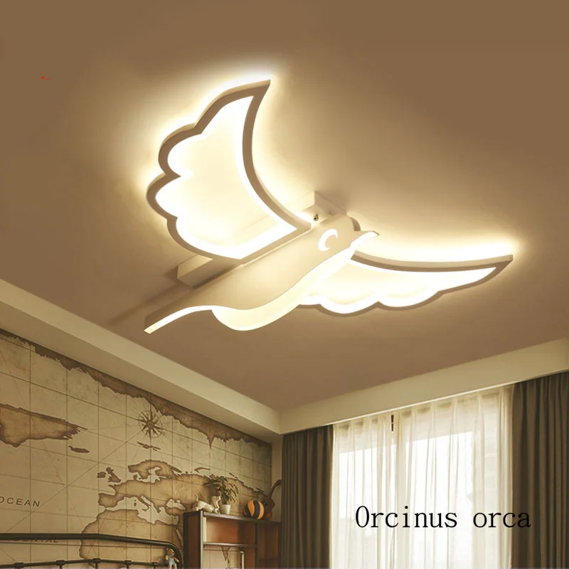 Cartoon creative bird ceiling lamp boy girl bedroom child room light Nordic personality Eagle LED ceiling lamp free shipping
Cartoon creative bird ceiling lamp boy girl bedroom child room light Nordic personality Eagle LED ceiling lamp free shipping