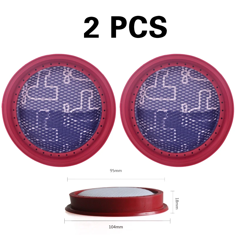 Новый 2 шт для Dibea D18 D008Pro сменный моющийся фильтр запасные части | Бытовая техника