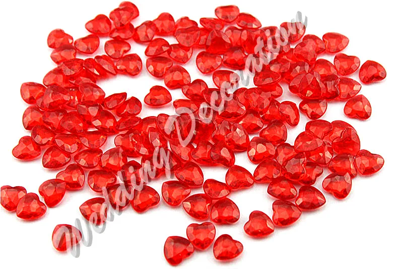 1000pcs/lot 12mm Acrylic Red Heart Shape Table Scatter Heart Confetti With Tip Back For Wedding Valentine Decoration
1000pcs/lot 12mm Acrylic Red Heart Shape Table Scatter Heart Confetti With Tip Back For Wedding Valentine Decoration