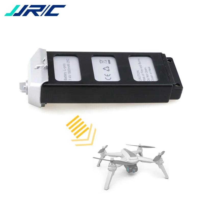 Original 7.4V 1800mAh Li-po Battery for JJRC JJPRO X5 RC Drone Spare Parts Accessories
Original 7.4V 1800mAh Li-po Battery for JJRC JJPRO X5 RC Drone Spare Parts Accessories