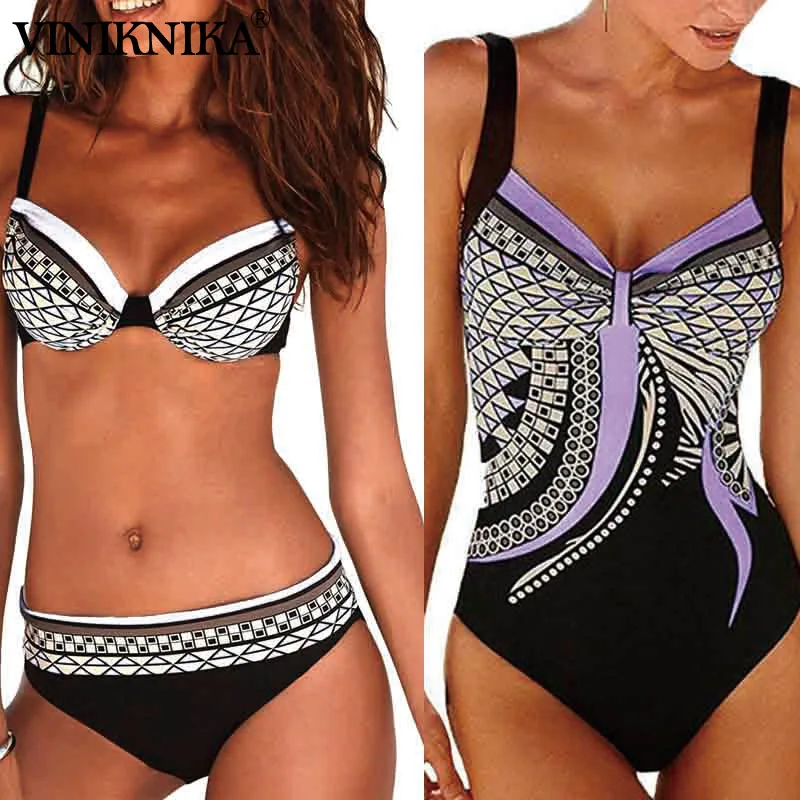 Swimwear Women 2019 One Piece Swimsuit Push Up Vintage Retro Bathing Suits Swimming Suit for Beach Wear Plus Size Swimwear S-3XL
Swimwear Women 2019 One Piece Swimsuit Push Up Vintage Retro Bathing Suits Swimming Suit for Beach Wear Plus Size Swimwear S-3XL