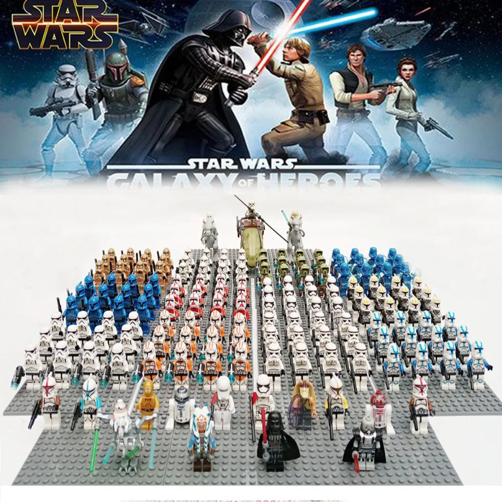 20PCS/LOT STAR WARS THE FORCE AWAKENS GEONOSIS CLONE TROOPER & 41st Kashyyyk Clone Trooper COMPATIBLE LEGOE block kids toys
20PCS/LOT STAR WARS THE FORCE AWAKENS GEONOSIS CLONE TROOPER & 41st Kashyyyk Clone Trooper COMPATIBLE LEGOE block kids toys