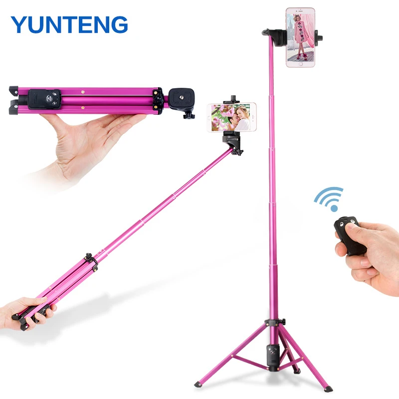 yunteng 1688 Handheld & mini Tripod Self-portrait Monopod Phone Selfie Stick Bluetooth remote control for camera phone gopro
yunteng 1688 Handheld & mini Tripod Self-portrait Monopod Phone Selfie Stick Bluetooth remote control for camera phone gopro