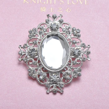 (M0230) 50mmx58mm vintage metal brooch , nickle plating,all crystals,with pin at back ,100pcs/lot
(M0230) 50mmx58mm vintage metal brooch , nickle plating,all crystals,with pin at back ,100pcs/lot