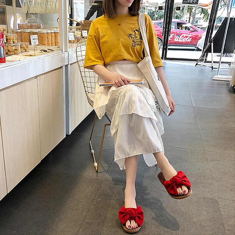 Summer Slippers Women Bow Summer Sandals Slipper Indoor Outdoor Flip-flops Beach Shoes Female Fashion Shoes for Fashion
Summer Slippers Women Bow Summer Sandals Slipper Indoor Outdoor Flip-flops Beach Shoes Female Fashion Shoes for Fashion