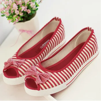 Striped Open Toed Flat Canvas Shoes Women Flats Summer Casual Shoes Ladies Canvas Sandals Nice Fashion Canvas Sneakers
Striped Open Toed Flat Canvas Shoes Women Flats Summer Casual Shoes Ladies Canvas Sandals Nice Fashion Canvas Sneakers