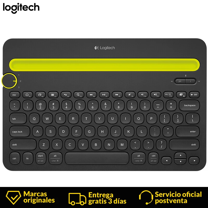 Logitech K480 mini spanish keyboard wireless gaming keyboard 2.4Ghz gamer bluetooth keyboard For tablet TV Box Android Notebook
Logitech K480 mini spanish keyboard wireless gaming keyboard 2.4Ghz gamer bluetooth keyboard For tablet TV Box Android Notebook
