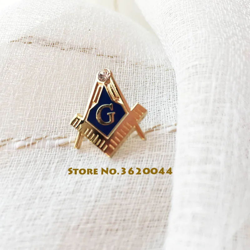 20pcs Square and Compass Lapel Pin Masonic Pins Blue Lodge Enamel Rhinestone Brooch Metal Badge Free Masons Cloisonne Craft
20pcs Square and Compass Lapel Pin Masonic Pins Blue Lodge Enamel Rhinestone Brooch Metal Badge Free Masons Cloisonne Craft