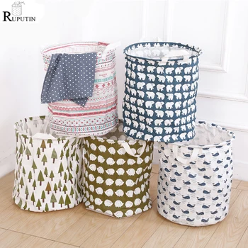 Folding Laundry Basket Household Cotton Linen Storage Underwear Clothes Laundry Organizer Kids Storage Toy Barrel Laundry Bags
Folding Laundry Basket Household Cotton Linen Storage Underwear Clothes Laundry Organizer Kids Storage Toy Barrel Laundry Bags