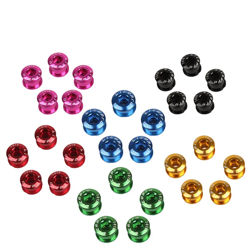 Modification of 7075 Aluminum Alloy Ultra-light Colored Tooth Disc Screw Single Screw for Mountain Bike
Modification of 7075 Aluminum Alloy Ultra-light Colored Tooth Disc Screw Single Screw for Mountain Bike