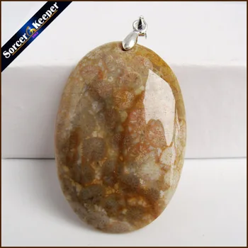 New Trendy Men Bijoux Jewelry Natural Coral Fossil Stone Chrysanthemum Pendant Beads Fit Necklace Gift Leather Choker HS563
New Trendy Men Bijoux Jewelry Natural Coral Fossil Stone Chrysanthemum Pendant Beads Fit Necklace Gift Leather Choker HS563