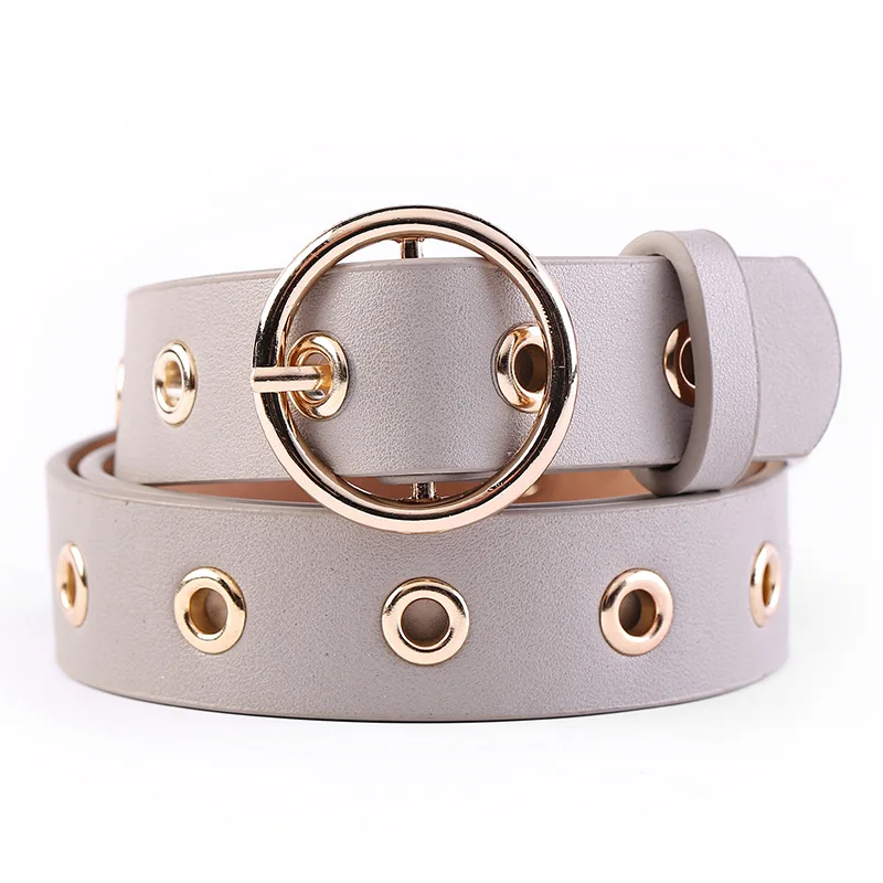 Personality Elegant Female Belts Pu Leather Ladies Belt Women Luxury Brand Vintage Black Lady Belt Punk Women's Ring Buckle Belt
Personality Elegant Female Belts Pu Leather Ladies Belt Women Luxury Brand Vintage Black Lady Belt Punk Women's Ring Buckle Belt