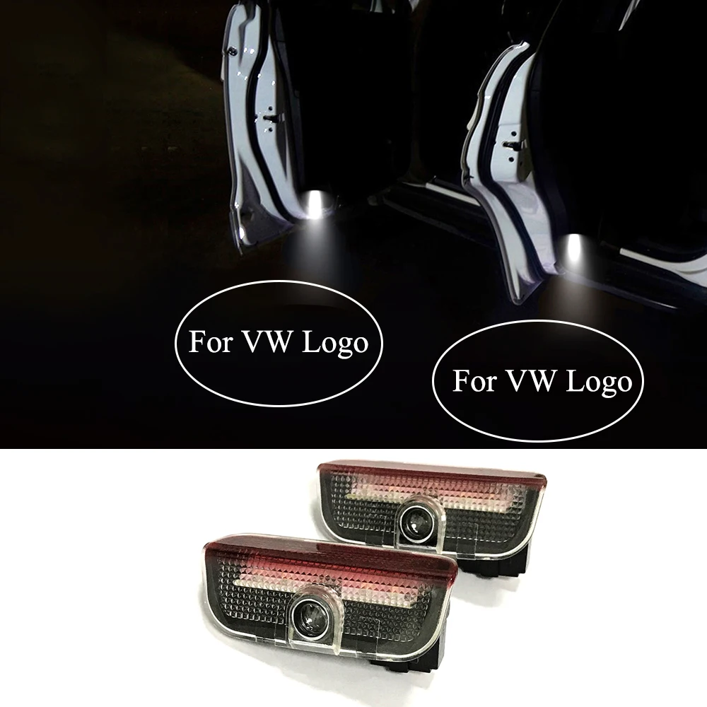 2pcs Clear LED Welcome Car Light Door Logo Projector Lamp Ghost Shadow Lights for Volkswagen VW Jetta MK5 MK6 MK7 Golf Tiguan
2pcs Clear LED Welcome Car Light Door Logo Projector Lamp Ghost Shadow Lights for Volkswagen VW Jetta MK5 MK6 MK7 Golf Tiguan
