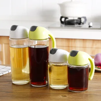 Glass oil pot automatically open and close leakproof control oil pot open kitchen supplies soy sauce bottle seasoning bottle
Glass oil pot automatically open and close leakproof control oil pot open kitchen supplies soy sauce bottle seasoning bottle