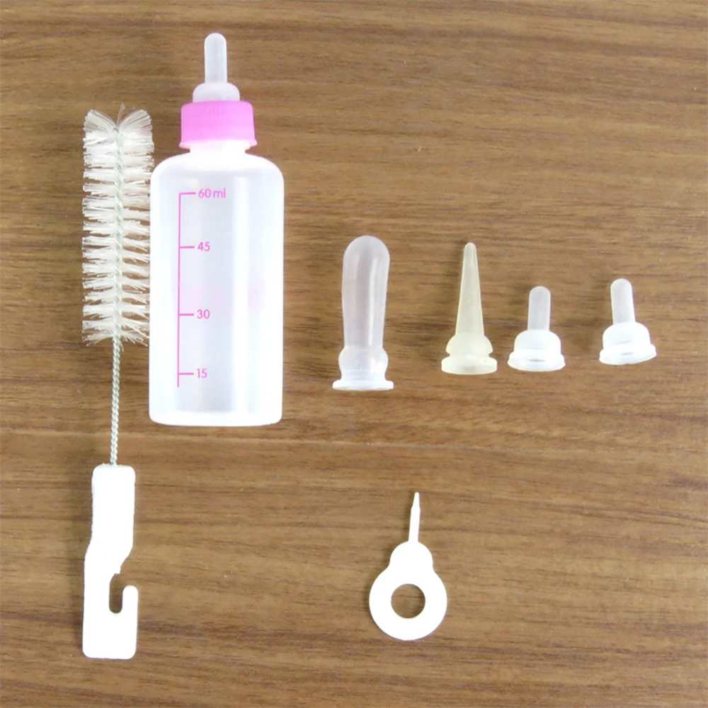 Water Puppy Kitten Dog Cat Baby Feeding Tool Cleaning Brush Pet Milk Bottle Nipple Pacifier Water Nursing Pet Supplies 60ML
Water Puppy Kitten Dog Cat Baby Feeding Tool Cleaning Brush Pet Milk Bottle Nipple Pacifier Water Nursing Pet Supplies 60ML