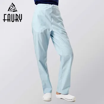 Pure Color Women Men's Hospital Work Long Pants Adjustable Elastic Waist Soft Doctor Nurse Surgical Surgeon Uniforms Lab Pants
Pure Color Women Men's Hospital Work Long Pants Adjustable Elastic Waist Soft Doctor Nurse Surgical Surgeon Uniforms Lab Pants