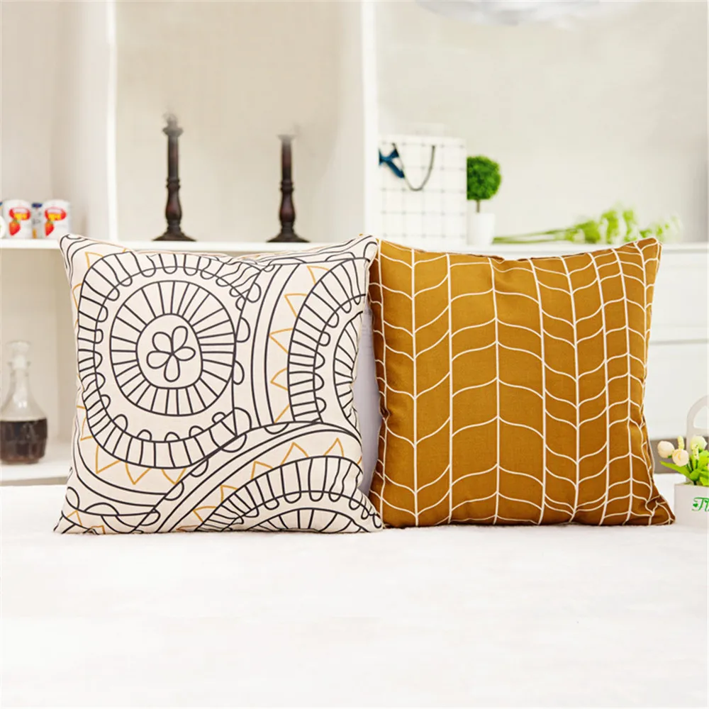 Bohemia Style Linen Cotton Cushion Cover Without Filling 45x45cm (17.7x17.7 Inch) No Fade Home Office Decor Pillowcase
Bohemia Style Linen Cotton Cushion Cover Without Filling 45x45cm (17.7x17.7 Inch) No Fade Home Office Decor Pillowcase
