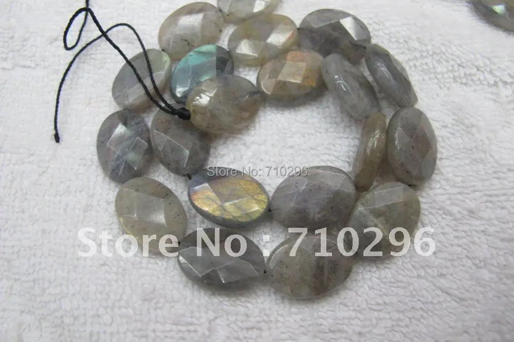 Natural Labradorite 12x16 mm Faceted Oval Semi Gem Stone Beads.5 strings/lot,40 cm/string.Free shipping
Natural Labradorite 12x16 mm Faceted Oval Semi Gem Stone Beads.5 strings/lot,40 cm/string.Free shipping
