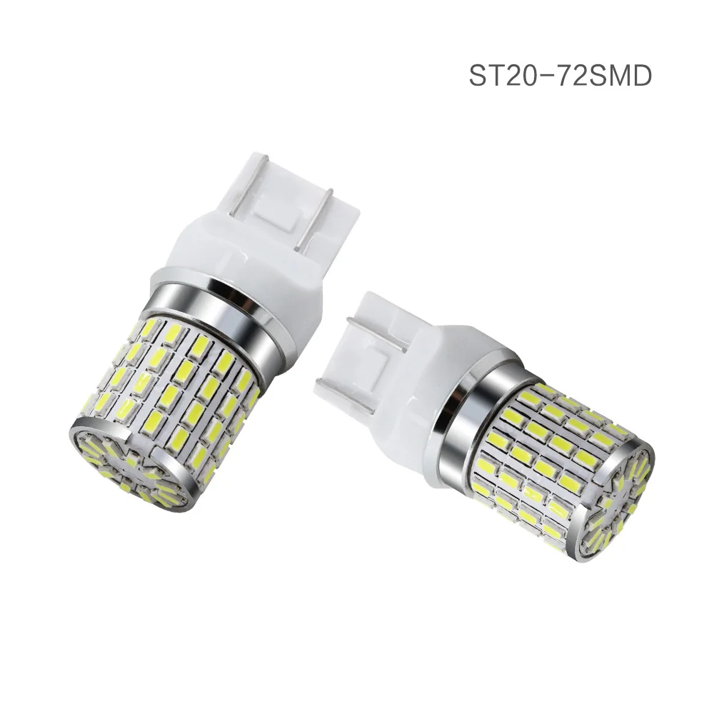 2pcs Car led P13W T20 7440 W21W W21/5W 7443 LED 72SMD 3014 LED Signal Brake Stop Reverse DRL Lamp White 1 Year Warranty 12-24V
2pcs Car led P13W T20 7440 W21W W21/5W 7443 LED 72SMD 3014 LED Signal Brake Stop Reverse DRL Lamp White 1 Year Warranty 12-24V