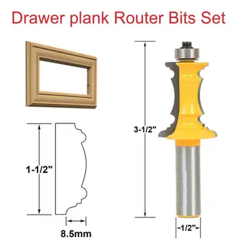 1/2*1-1/2 Wood Woodworking Cutter Drawer Plank Router Bits Set Drawer lace knife
1/2*1-1/2 Wood Woodworking Cutter Drawer Plank Router Bits Set Drawer lace knife