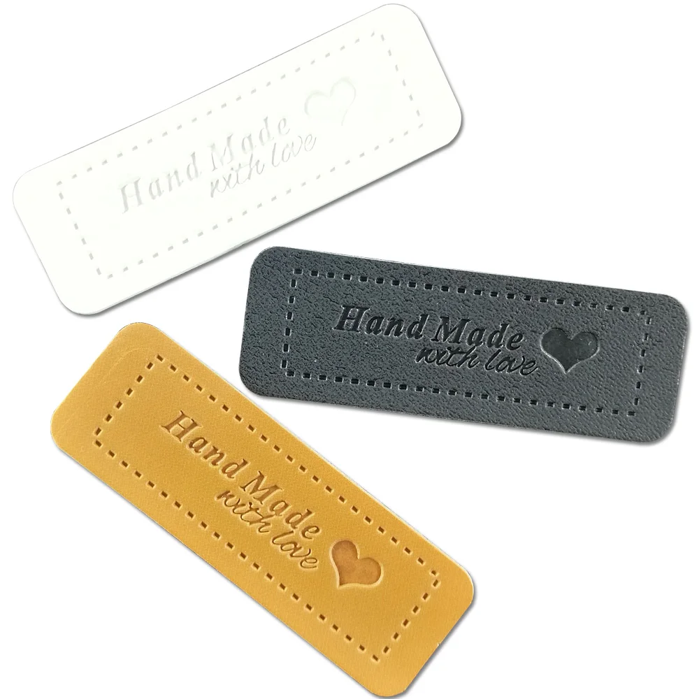 Children's clothing hand made sewing maccessories hand made with love leather tags for family love gift handwork labels bags
Children's clothing hand made sewing maccessories hand made with love leather tags for family love gift handwork labels bags