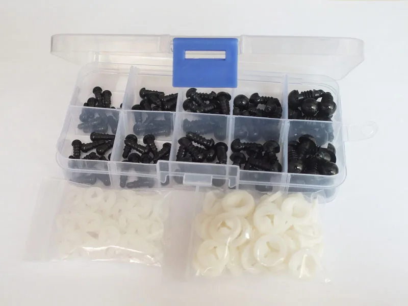 high quality 100Pcs/Set 5-9mm New Doll Eyes Plastic Safety Eye DIY For Teddy Bear Doll Animal Puppet Craft Toy Part
high quality 100Pcs/Set 5-9mm New Doll Eyes Plastic Safety Eye DIY For Teddy Bear Doll Animal Puppet Craft Toy Part