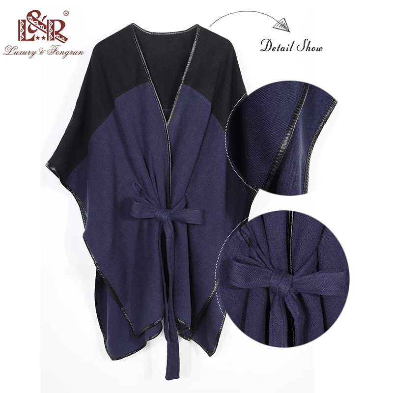 2019 New Design Waistban Dess Winter Poncho for Women Ladies Cashmere Wool Ponchos Leather Hem Shawl Knitted Women Poncho Scarf
2019 New Design Waistban Dess Winter Poncho for Women Ladies Cashmere Wool Ponchos Leather Hem Shawl Knitted Women Poncho Scarf