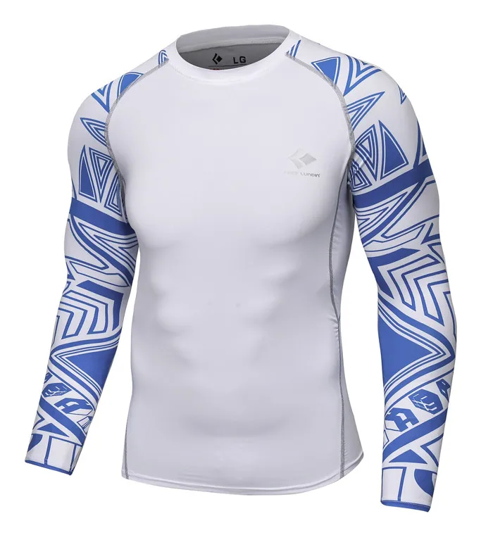 Men Compression Tight Skin Shirt Long Sleeves 3D Prints Rashguard Fitness Base Layer Weight Lifting Male Tops Wear Muscle
Men Compression Tight Skin Shirt Long Sleeves 3D Prints Rashguard Fitness Base Layer Weight Lifting Male Tops Wear Muscle