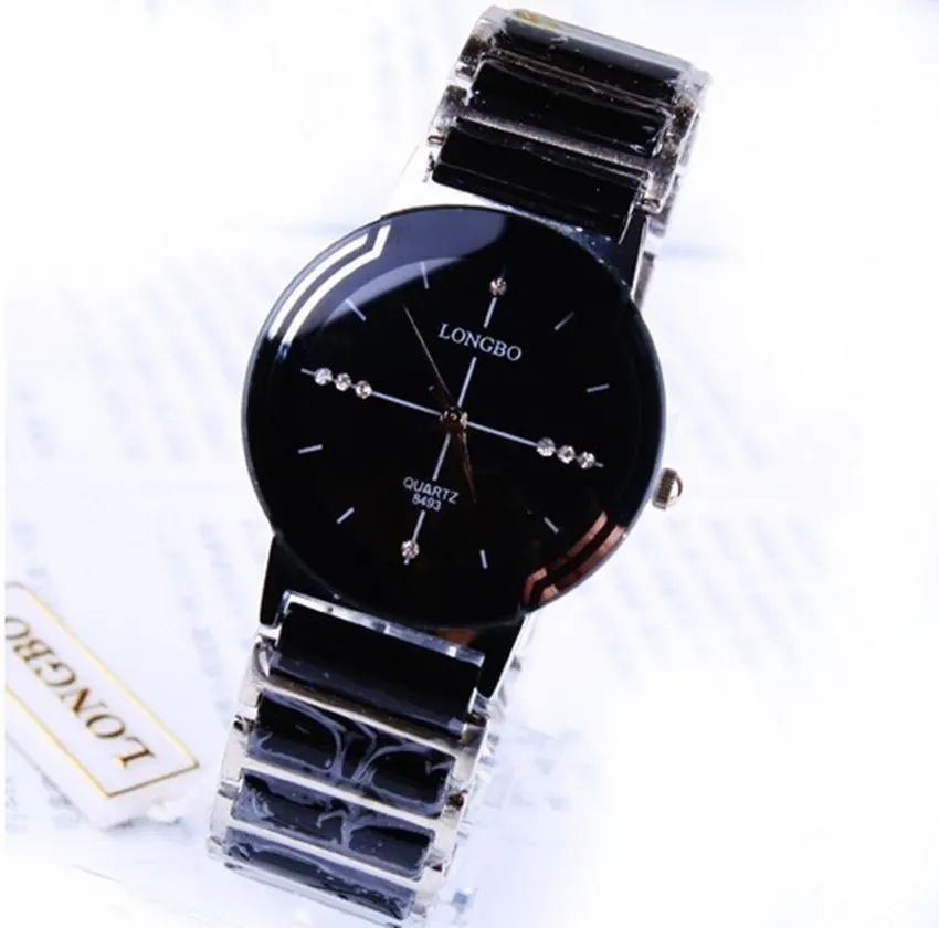 2019 new Explosive fashion watch Longbo ceramic quartz waterproof couple men and women watch
2019 new Explosive fashion watch Longbo ceramic quartz waterproof couple men and women watch