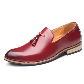 Men's Formal Shoes 2020 Brand Tassel Leather Shoes Pointed Gradient Colors Men Wedding Party Shoes Plus Size 38-47
Men's Formal Shoes 2020 Brand Tassel Leather Shoes Pointed Gradient Colors Men Wedding Party Shoes Plus Size 38-47