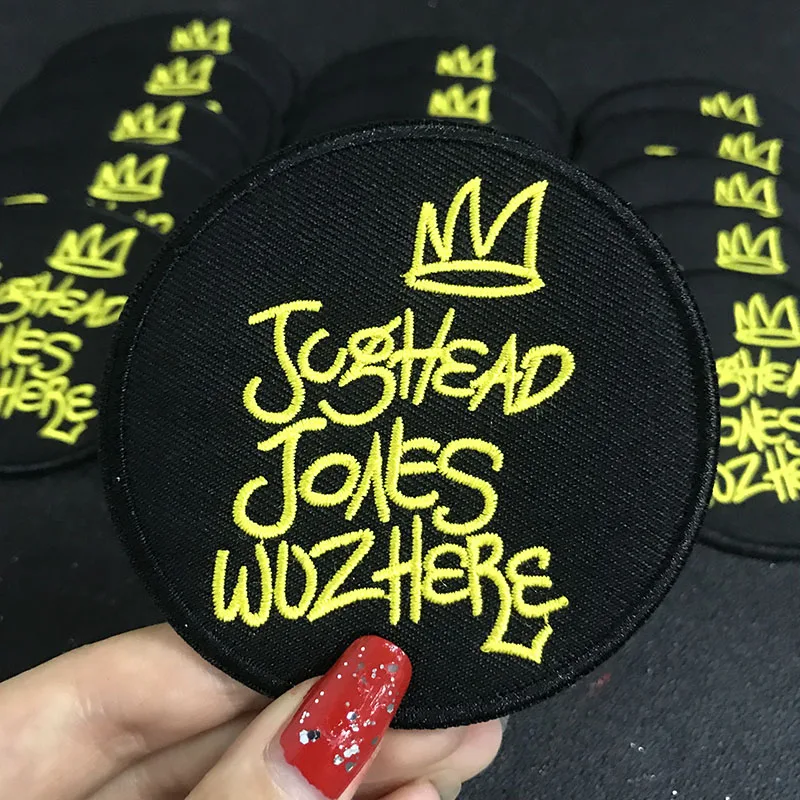 RIVERDALE Patch Iron On badge TV-SHOW Embroidered Applique Sewing Label punk biker Patches Clothes Stickers Apparel Accessories
RIVERDALE Patch Iron On badge TV-SHOW Embroidered Applique Sewing Label punk biker Patches Clothes Stickers Apparel Accessories