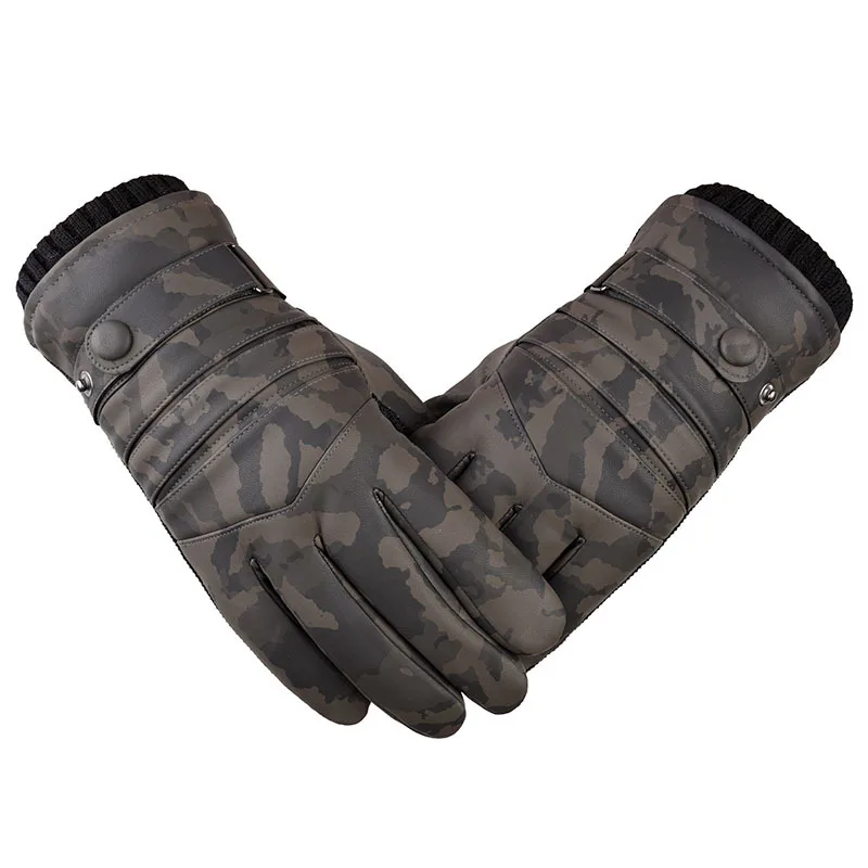 Men Camouflage Winter Velvet Warm Windproof Ski Driving Gloves Touch Screen Gloves
Men Camouflage Winter Velvet Warm Windproof Ski Driving Gloves Touch Screen Gloves