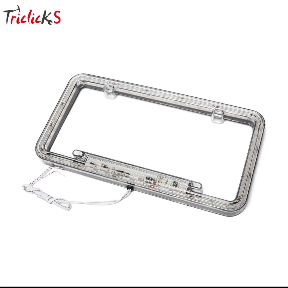 Triclicks Blue Red Universal Auto 12V LED Light Rear Car License Plate Cover Frame License Plate Lights For Car Acrylic Plastic
Triclicks Blue Red Universal Auto 12V LED Light Rear Car License Plate Cover Frame License Plate Lights For Car Acrylic Plastic