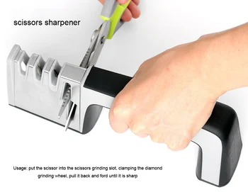 Portable Knife Sharpener System Steel Ceramic Knife Sharpener Diamond Kitchen Tools Household Non-Slip Blade Sharpening 5MD021
Portable Knife Sharpener System Steel Ceramic Knife Sharpener Diamond Kitchen Tools Household Non-Slip Blade Sharpening 5MD021